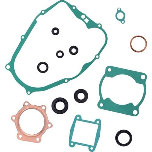 1 Set Engine Oil Seals Gaskets Kits Set Fit for Yamaha YFS200 1988-1994 1995 1996 1997 1998 1999 2001 2002 2003 2004 2005 2006