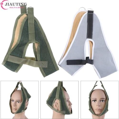 1PCS Cervical Traction Belt Neck Stretcher Band Vertebrae Recovery Health Care Neck Stretch Fixing Straps For Health Care Brace