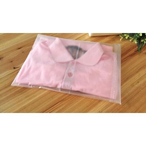 40x60 cm,Big Frosted Self-adhesive Clothes Plastic Packing Bag, Resealable OPP Packaging Pouch , 100 Pack