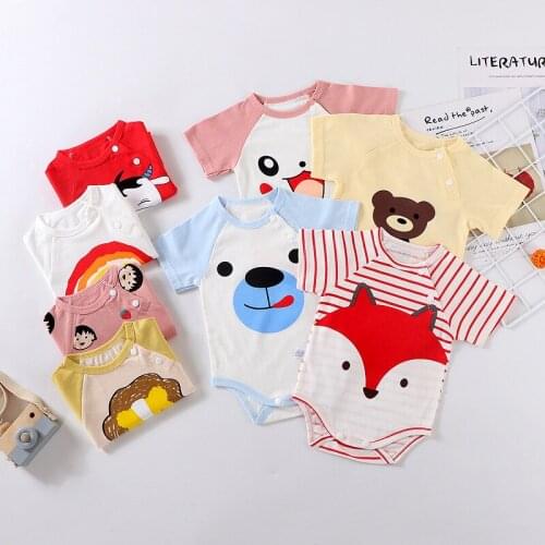 Боди с коротким рукавом для малышек BibiCola China At AliExpress