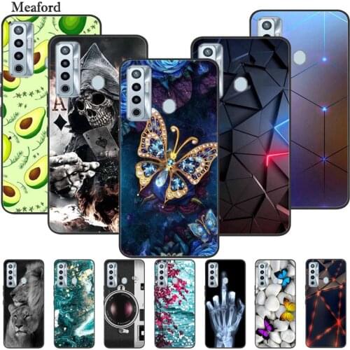 For TECNO Camon17 Case Luxury Bumper Silicone TPU Soft Cover Phone Case For Tecno Camon 17 Pro Shockproof Funda Protective Coque