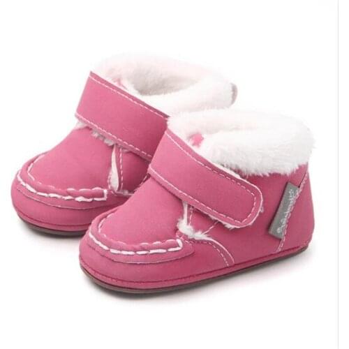 New Winter Baby Shoes Warm Newborns First Walker Fashion Infants Snow Boots