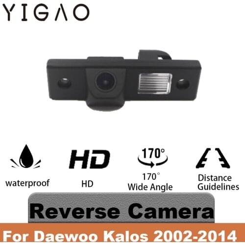 For Daewoo Kalos 2002~2014 Parking Car Reverse Backup Trunk Handle Camera High Quality Full HD