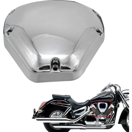 For Honda VTX1300 VTX1800 2002 - 2009 All Models Chrome Air Filter Cover Intake Air Cleaner Box Cover Cap