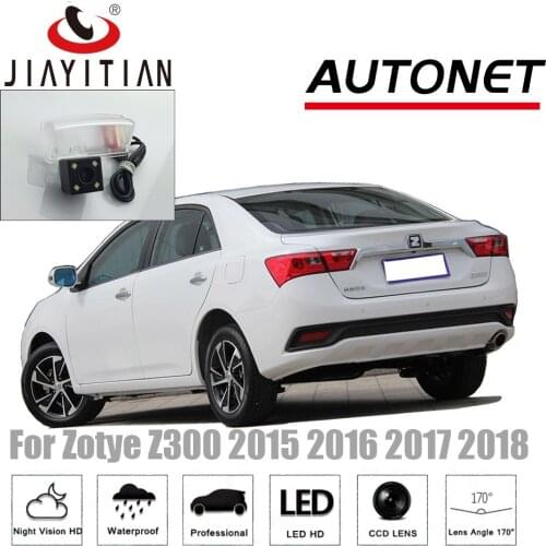 JIAYITIAN Rear View Camera for Zotye z300 Z300 2014 2015 2016 2017 2018 CCD Night Vision backup camera license plate Camera