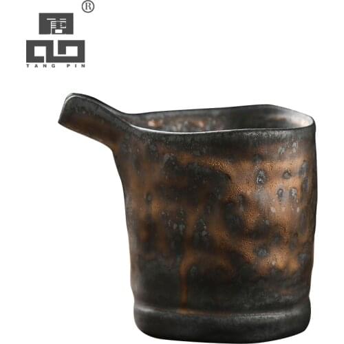 TANGPIN ceramic tea infusers handmade tea pitcher chahai chinese kung fu tea accessories 260ml