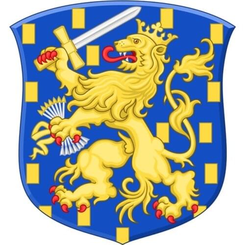 Creativ Royal Coat of Arms of The Netherlands Acing Helmetr Car Sticker Colorful Decals Motorcycle Accessories Stickers