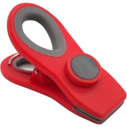 Refrigerator Magnet Sticker Magnetic Bag Clip Food Snack Bag Fresh-Keeping Clamp