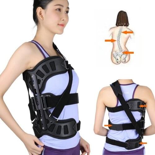 Medical Adjustable Scoliosis Posture Corrector Spinal Auxiliary Orthosis Back Postoperative Recovery Adults Posture Correction