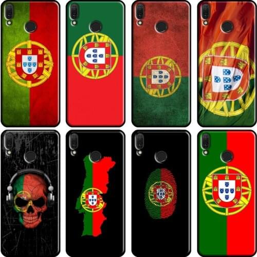 Portugal Flag Soft For Huawei Y7A Y6P Y5P 2020 Y3 II Y9 Y7 Y5 Y6 Prime 2018 2017 2019 Nova 3i 5T Case