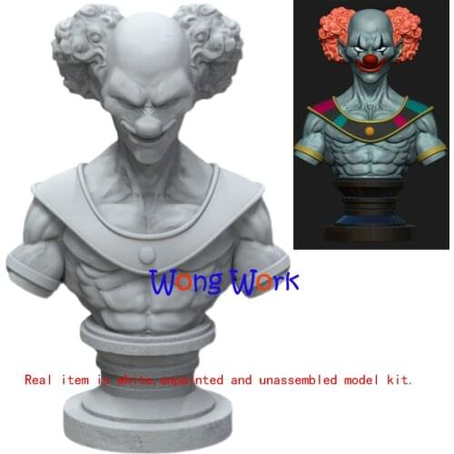 Wong Work Unpainted 12cmH 15cmH 18cmH 20cmH 3D Printing Unassembled Garage Kits GK Model Kit Figure Statue Hollow TZ-210726-36