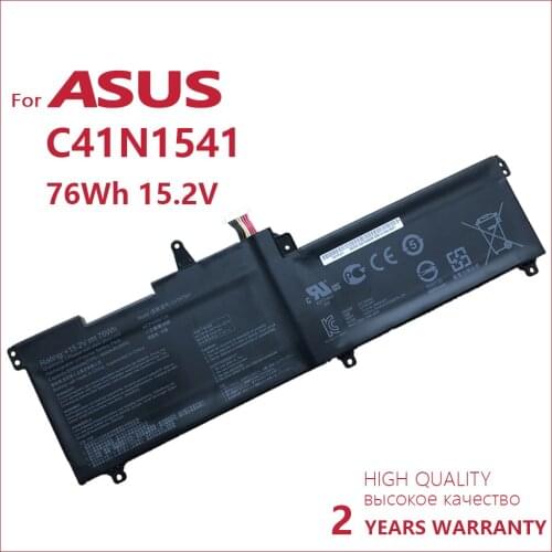Genuine new C41N1541 Laptop Battery For Asus ROG GL702 GL702V GL702VM GL702VS GL702VT GL702VM1A 0B200-02070000 batteria