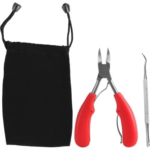 Professional Heavy Duty Thick Toe Nail Picker Clippers Plier Stainless Steel Nail Art Manicure Tools Women Men TSLM1