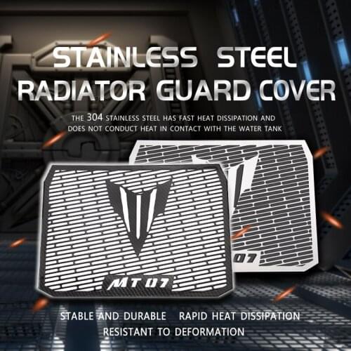 Motorbike Radiator Grille Grill Protective Guard Cover Perfect For 2014 2015 2016 2017 2018 MT-07 FZ-07 MT07 MT 07 14 15 16 17
