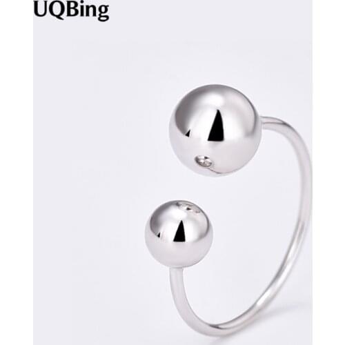 Silver Open Ring 925 Silver Small Beads Ring For Women Jewelry Finger Ring For Party Birthday Gift