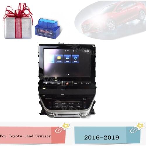 Android System Car GPS Nav Navigation Video Interface for TOYOTA Land Cruiser LC200 2016 2017 2018 2019 Multimedia Player Video