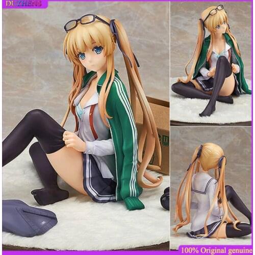 100% Original:Eriri Spencer Sawamura Sitting posture Sexy girl 12.5cm Action Figure Anime Figure Model Toys Figure Doll Gift