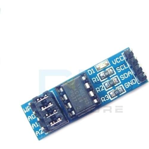 AT24CXX I2C IIC Interface Adapter 8P 8 Pin EEPROM Memory Modules PCB Excluding Chips Board 8P Pull Up Resistor Board