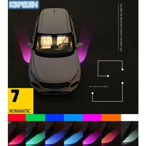 Car Styling Car Angel Wings lights LED welcome Projector Light for ALFA ROMEO 147 159 156 mito giulietta 166 Accessories