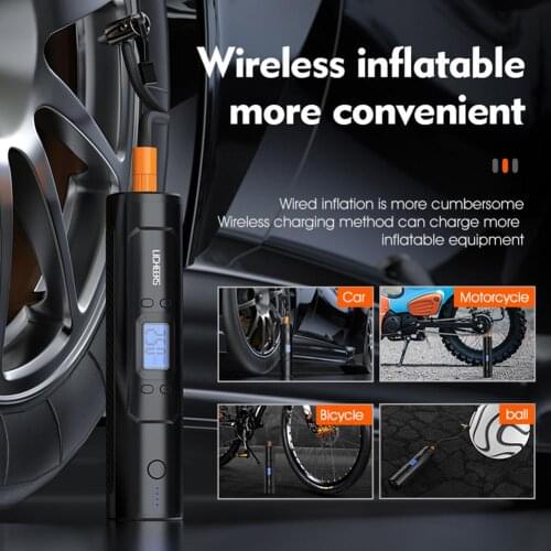 150PSI Car Air Compressor Inflatable Pump Rechargeable Night Vision Multi-function Portable Air Pump For Auto Motorcycle Bike