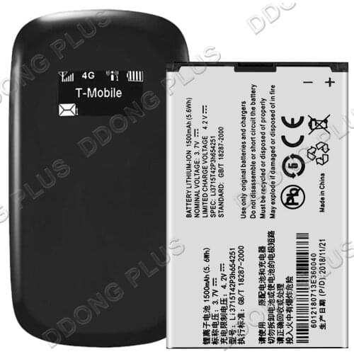 Li3715T42P3h654251 Battery For ZTE MF61 4G Mobile Hotspot WiFi Router Battery Replacement Repair Part
