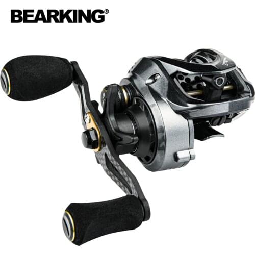 BEARKING 160g Fishing Reel Carp Carbon Baitcast Casting Carbon Body Fishing Reels High-precision Machining Pesca