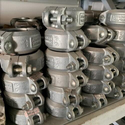 Free shipping 4pcs/lot 0634100022 original victaulic hoop clamps for AC air compressor