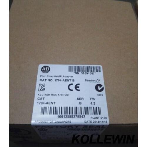Freeship New Original Allen Bradley AB 1794-AENT 1794AENT Flex EtherNet/IP Adaptor factory seal 1 year warranty