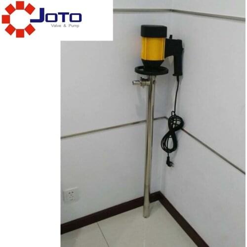 Joto brand 220v 50/60hz Antidrop Speed control motor and stainless steel 304 material pipe Barrel Drum Pump