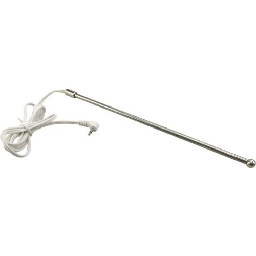 21.5cm Dia 8mm Electric wave physical shock therapy device stainless steel urethral sound penis plug electro sex toys