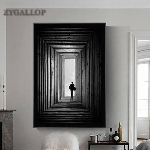 Famous The End Of Time Canvas Painting Abstract Art Wall Pictures For Living Room HD Print Nordic Posters And Prints Home Decor