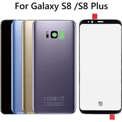 Front Glass Screen Back Cover Replacement Repair Kit for Samsung Galaxy S8 Plus Touch Screen Accessories For Mobile Phones