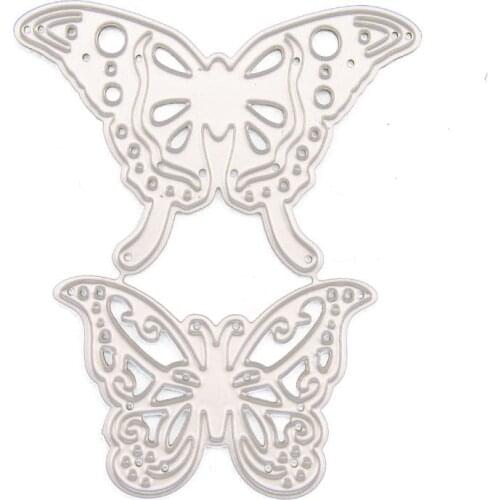 Butterfly Metal 2021 New Metal Cutting Dies Stencils for DIY Scrapbooking Album Decorative Embossing Paper New