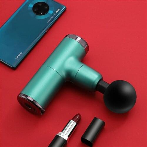 Mini Portable Best Massage Gun Muscle Deep Tissue Relaxation Fitness Head Neck Body Back Massager Electric Percussion Fascia Gun