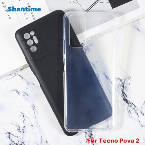 For Tecno Pova 2 Gel Pudding Silicone Phone Protective Back Shell For Tecno Pova 2 Soft TPU Case
