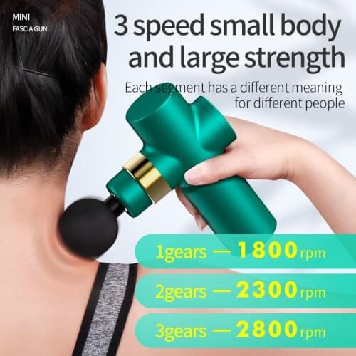 MZ Muscle Massage Gun Deep Tissue Massager Training Exercising Muscle Pain Relief Body Shaping Slimming