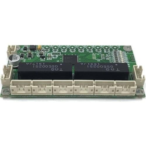 Customized industrial network switch 8 port 10/100M unmanaged network ethernet switch 12v pcba module