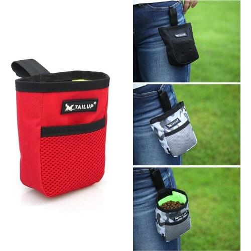 Outdoor Portable Training Dog Snack Bag Pet Supplies Strong Wear Resistance Large Capacity Puppy Products Waist Bag Durable