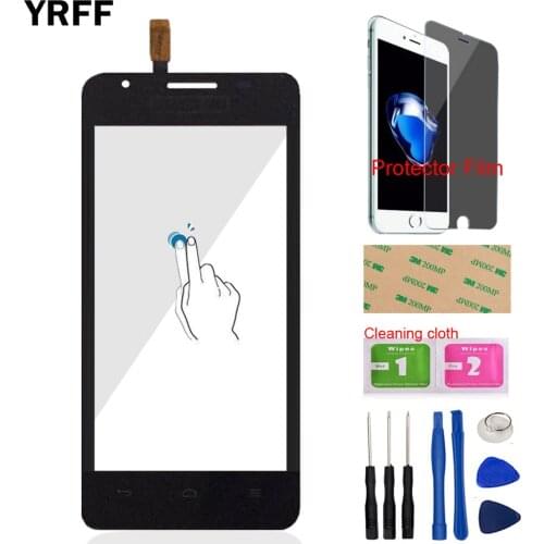 4.5'' Touch Screen For Huawei Ascend G510 G520 G525 U8951 T8951 Touch Screen Touch Digitizer Panel Glass Tools Protector Film