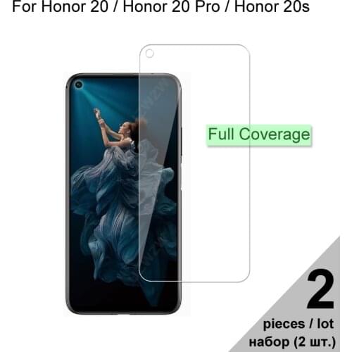 Tempered Glass For Honor 20 Pro / Honor 20s Full Cover Screen Protector Protective Glass For Honor 20 Pro 20s