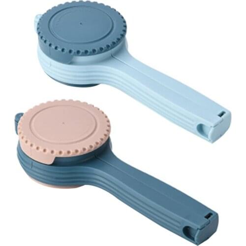 2PCS Multifunctional Bag Clip Food Sealing Clip With Lid Food Storage Kitchen Sealing Seal Clip Kitchen Storage Supplies