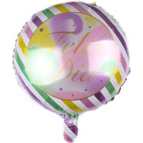 5 pcs 18 Inch Heart-Shaped I l Love You Colored Aluminium Foil Wedding Balloons Birthday Party Wedding Decoration Party