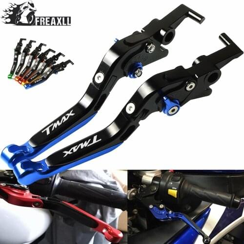 Motorcycle Accessories Folding Extendable Adjustable CNC Brake Clutch Levers Lengthening For YAMAHA TMAX 500/530 TMAX 530 SX/DX