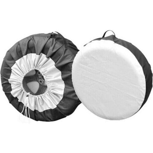 1pc Car Spare Tire Cover Storage Bags Tire Cover Case Carry Tote Oxford Cloth Tire for Cars Wheel Protection Covers