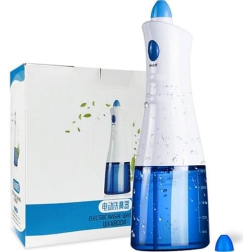 Electric Nasal Irrigator Nose Cleaning Machine Nasal Wash Cleaner Prevent Allergic Rhinitis for Adults Children Pot Nasal Rinse