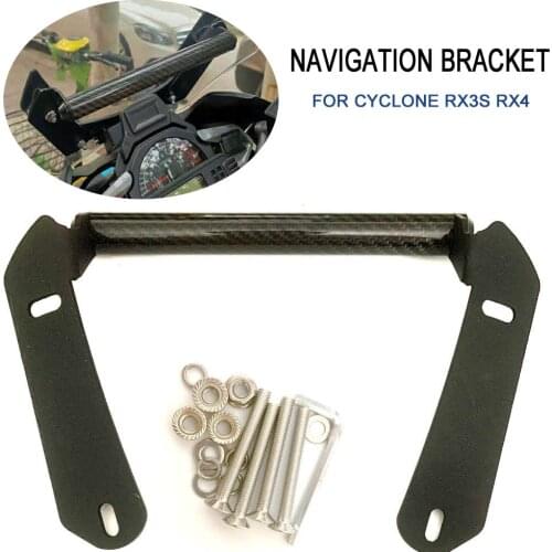 Motorcycle Navigation Bracket Cyclone RX3S RX4 Mount Smartphone GPS Holder For ZongShen Cyclone RX3S RX4 RX 3S RX3 S RX 4 R X4