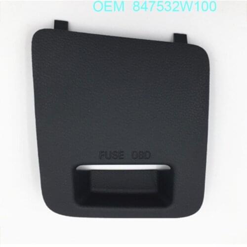 Cab Fuse Box Cover 847532W100 OBD Center Console Fuse Cover Diagnostic Interface Cover For Hyundai Santa Fe2013-201OEM847532W100