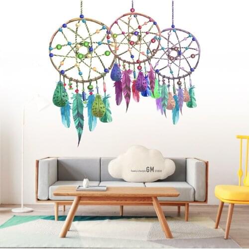 New wind chime wall stickers living room bedroom childrens room decorative painting