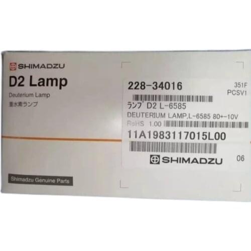 New Shimadzu original imported deuterium lamp 228-34016 SPD-M10Avp SPD-M20A