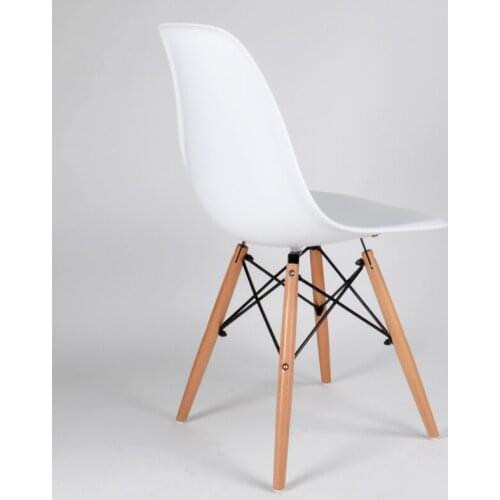 Personalized Creative Wooden Feet Chair Designer Computer Chair Reception Chair Furniture Accent Chairs for Living Room